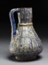 Jug with floral and geometric decoration (side)