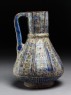 Jug with floral and geometric decoration (side)
