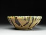 Bowl with polychrome splashed decoration (side)