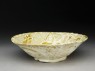 Bowl with seated figure (oblique)