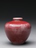 Baluster vase with flattened shoulders (side)