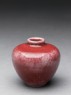 Baluster vase with flattened shoulders (oblique)