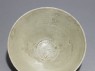 Greenware bowl with inscription (detail, inside)