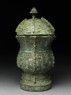 Ritual wine vessel, or zhi (side)