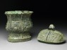 Ritual wine vessel, or zhi (oblique, open)