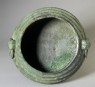 Ritual food vessel, or gui, with taotie masks (detail, inside vessel)