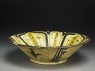 Bowl with petalled decoration (oblique)