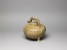 Greenware water vessel, or he (oblique)