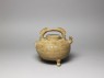 Greenware water vessel, or he (oblique)