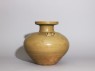 Greenware vase, or hu, with dish-shaped mouth (side)