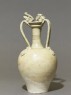 White ware amphora with handles in the form of dragons (side)