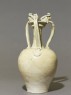White ware amphora with handles in the form of dragons (side)