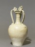 White ware amphora with handles in the form of dragons (side)