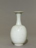 White ware bottle vase (side)