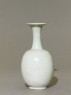 White ware bottle vase (side)