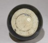 Black ware bowl with white rim (bottom)