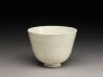 White ware cup (oblique)