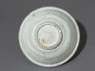 White ware bowl with thick rolled rim (bottom)