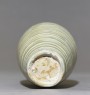 Greenware meiping, or plum blossom, vase (bottom)