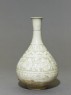 Cizhou type vase with floral decoration (side)