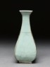 Greenware vase in the style of Guan ware (side)