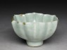 Greenware bowl in the style of Guan ware (oblique)