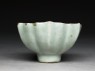 Greenware bowl in the style of Guan ware (side)