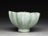 Greenware bowl in the style of Guan ware (side)