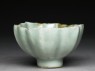 Greenware bowl in the style of Guan ware (side)