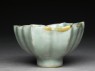 Greenware bowl in the style of Guan ware (side)