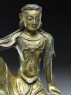 Seated figure of a bodhisattva (detail)