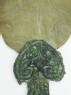 Jade spearhead in a bronze haft (detail)