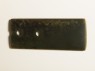 Ceremonial blade in imitation of a functioned axe (side)