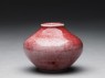 Small bulbous vase (side)