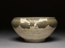 Alms bowl with floral decoration (side)