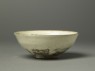 Cizhou ware bowl with underglaze flower (oblique)