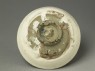 Cizhou ware bowl with underglaze flower (bottom)