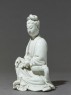 Dehua ware figure of the bodhisattva Guanyin (side)