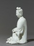 Dehua ware figure of the bodhisattva Guanyin (side)