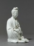 Dehua ware figure of the bodhisattva Guanyin (side)