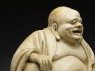 Satsuma figure of Hotei (detail)