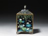 Casket with flowers and butterflies (side)