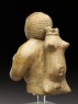 Figure of a musician carrying a water-skin (side)