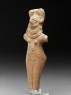 Terracotta female figure (side)