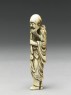 Netsuke in the form of Sennin, a Daoist immortal (side)