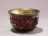 Cup with guri scrolling design (oblique)