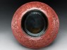 Lacquer bowl with a phoenix amid peonies (bottom)