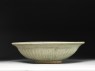 Greenware dish (side)