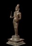 Figure of the saint Tirumankai Alvar (side)