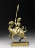 Toy soldier with camel and matchlock (side)